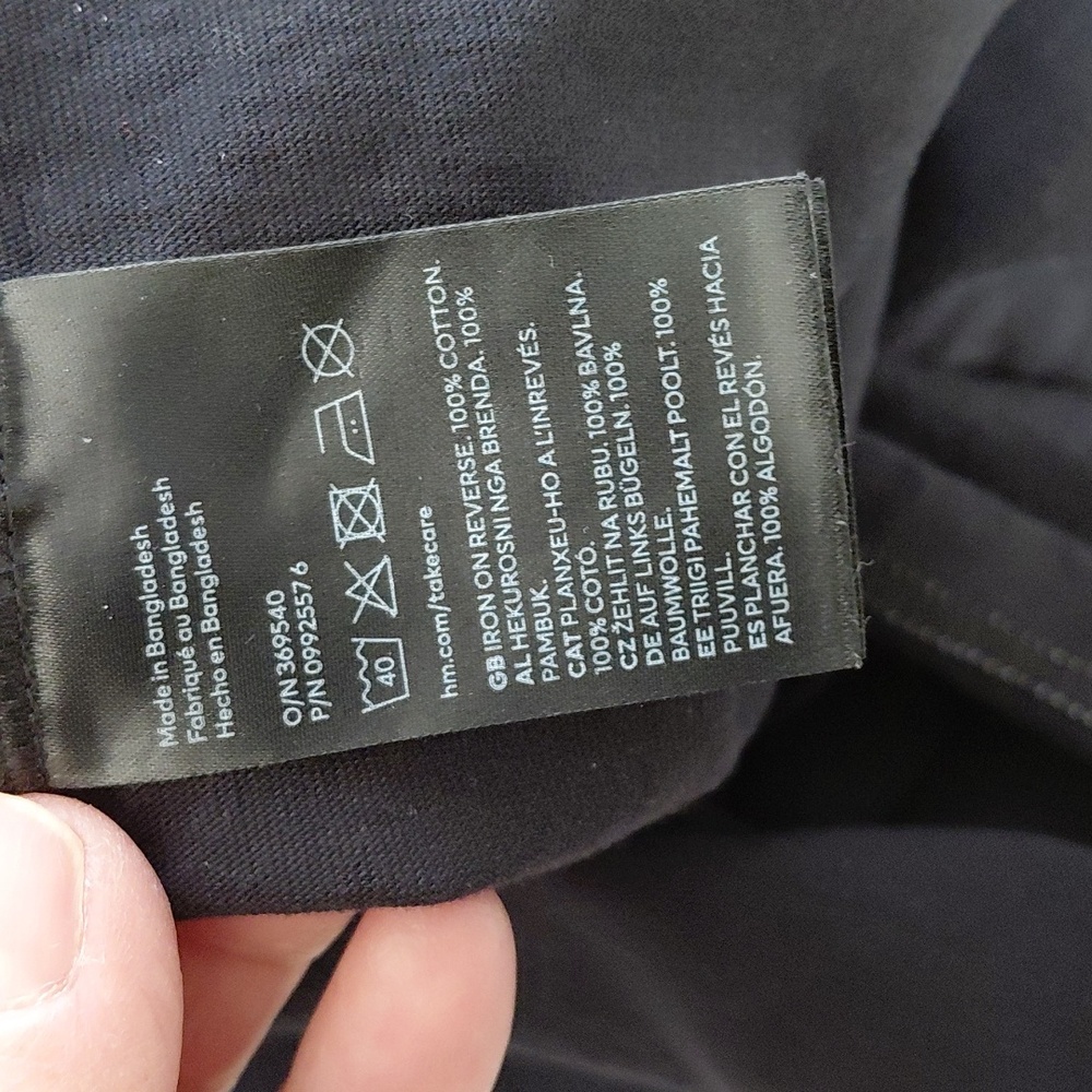 Black Graphic Long Sleeve Shirt - Picture 8 of 8